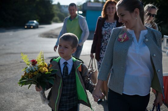 Начало учебного года в школах России