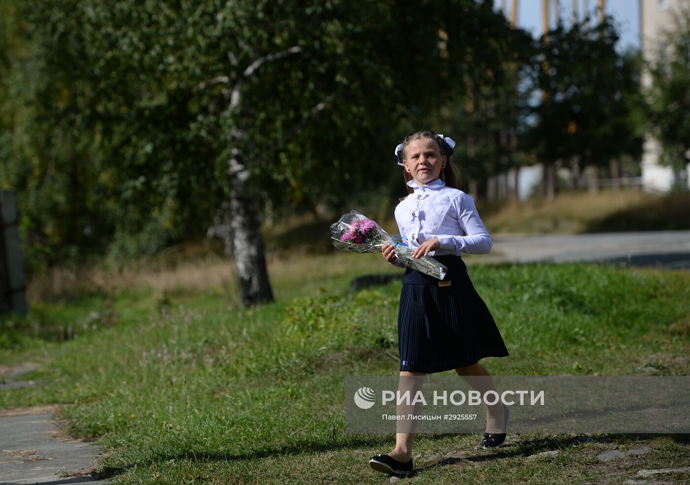 Начало учебного года в школах России