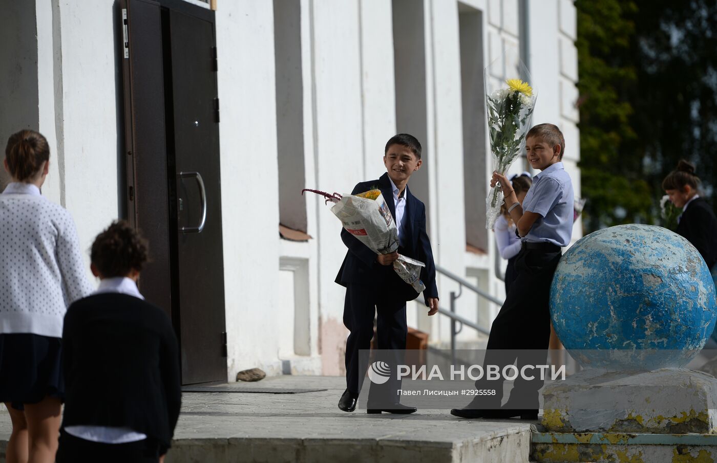 Начало учебного года в школах России