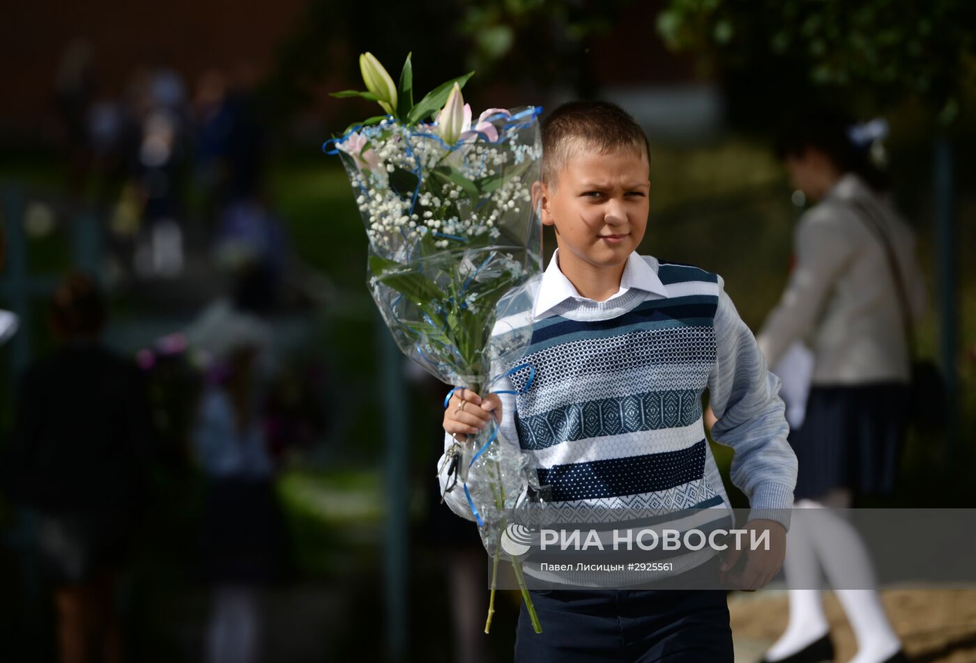 Начало учебного года в школах России