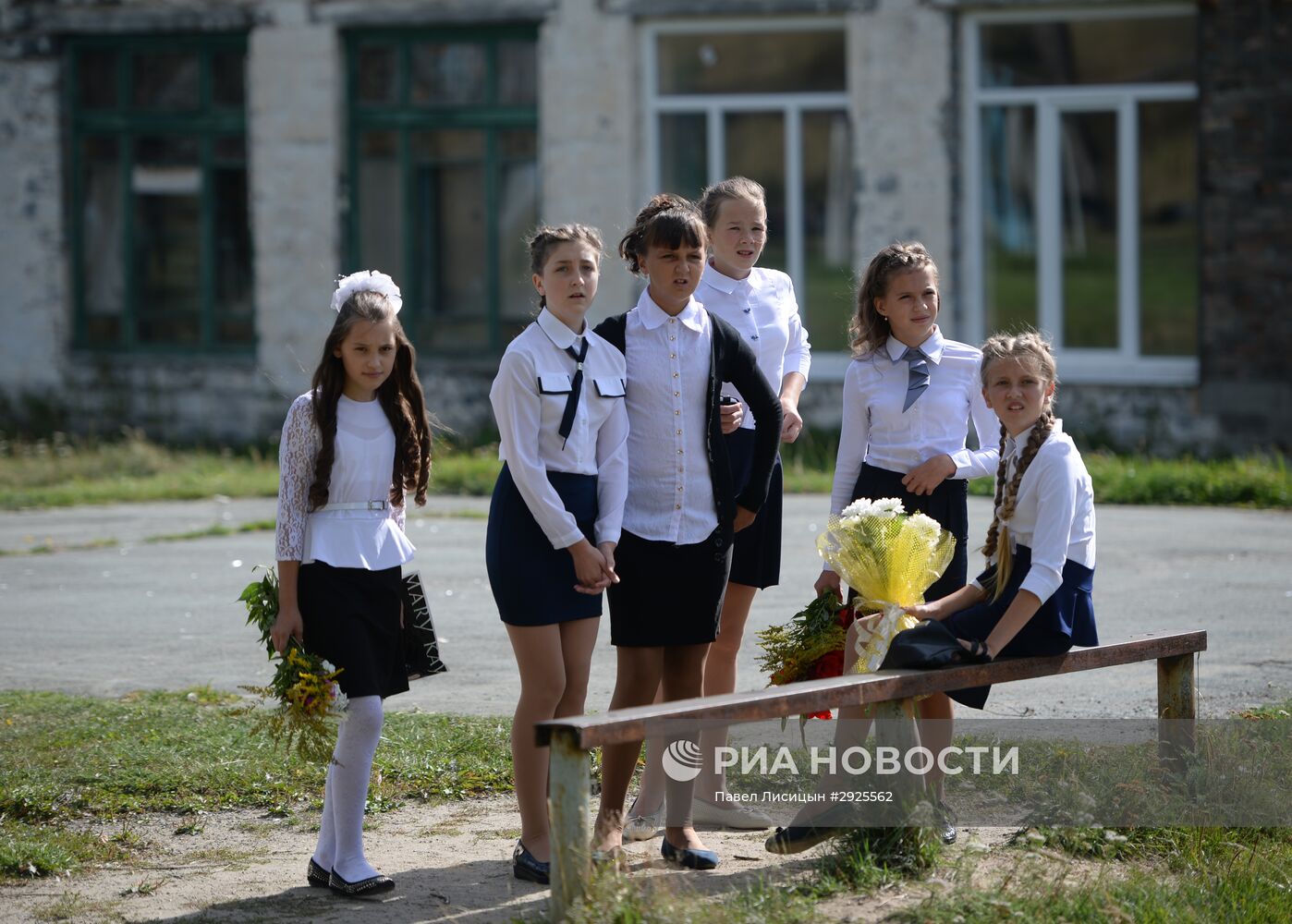 Начало учебного года в школах России