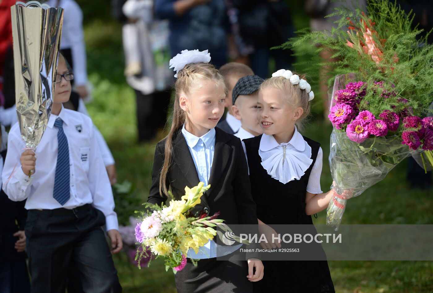 Начало учебного года в школах России