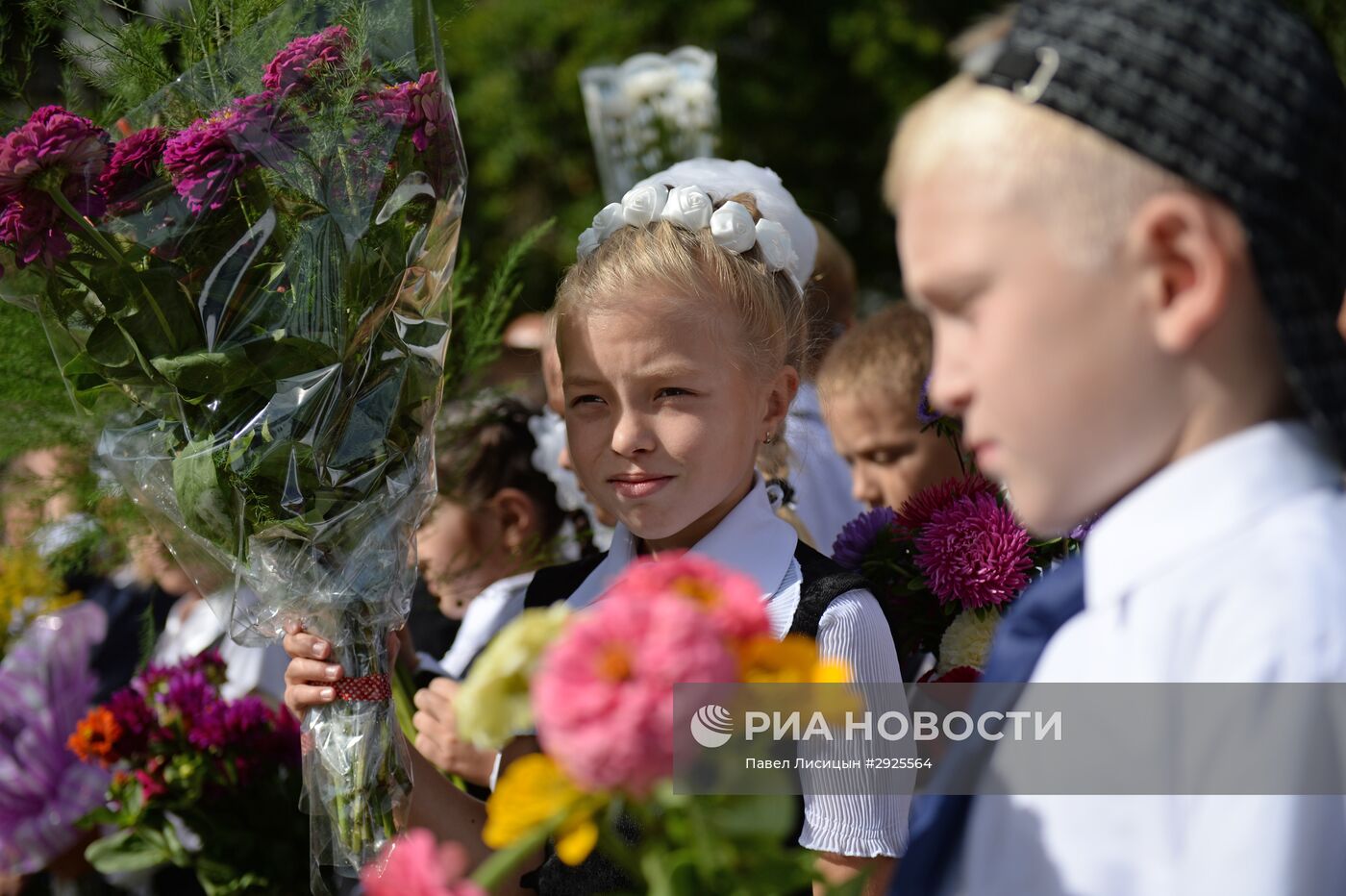 Начало учебного года в школах России