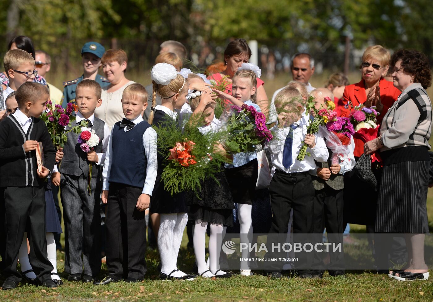 Начало учебного года в школах России