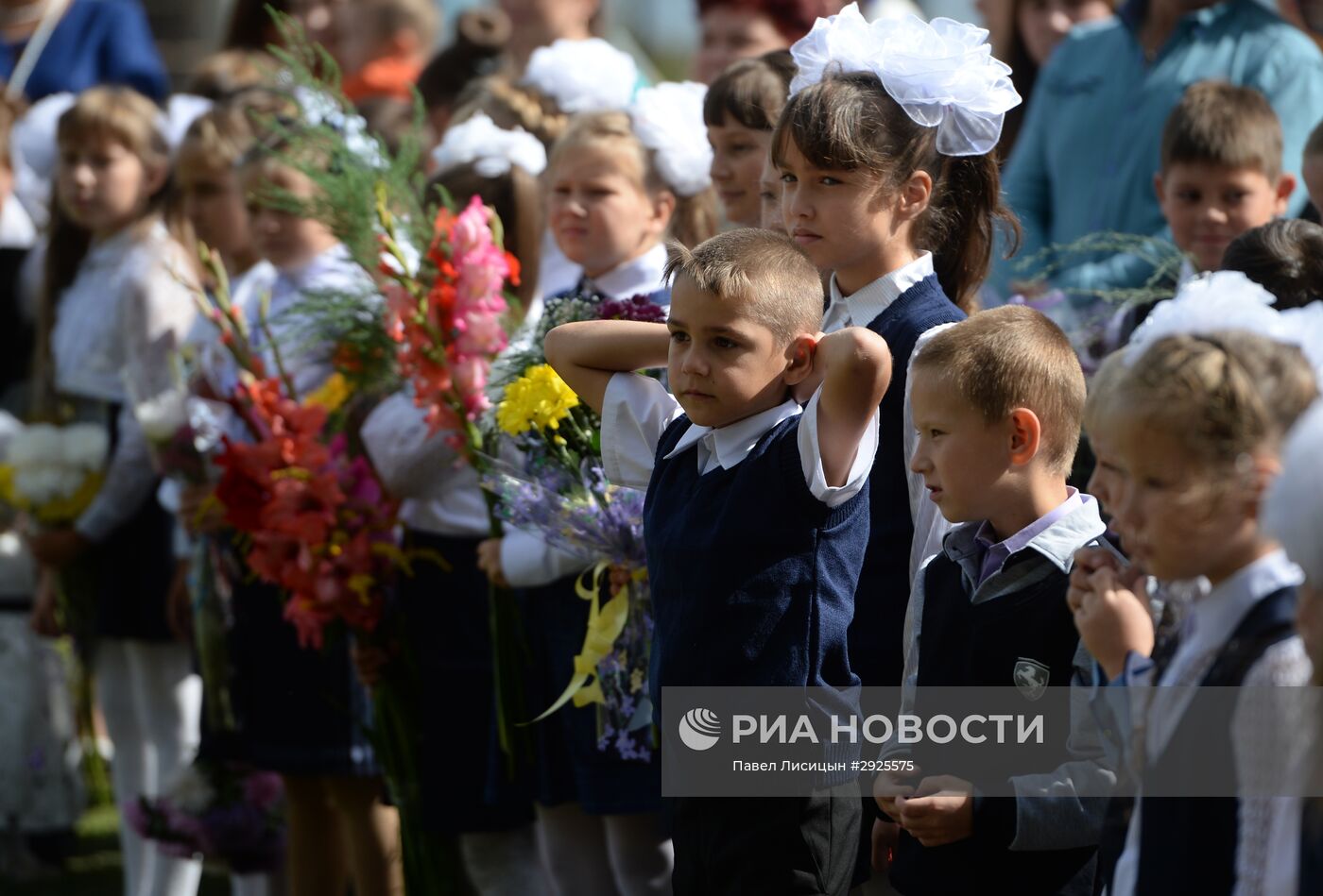 Начало учебного года в школах России