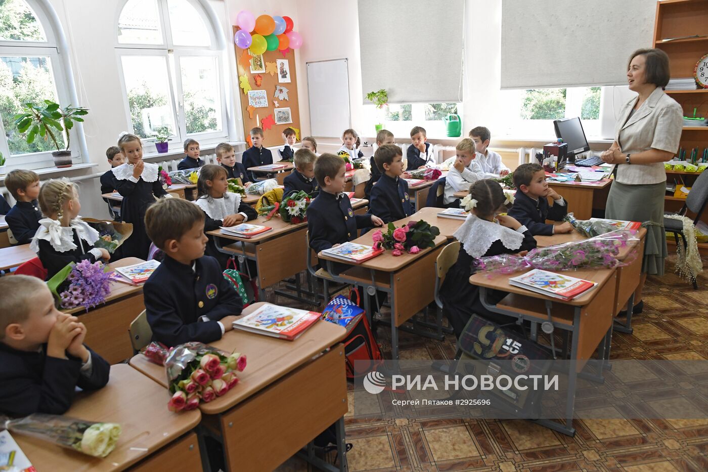 1 сентября в Православной Свято-Петровской школе в Москве