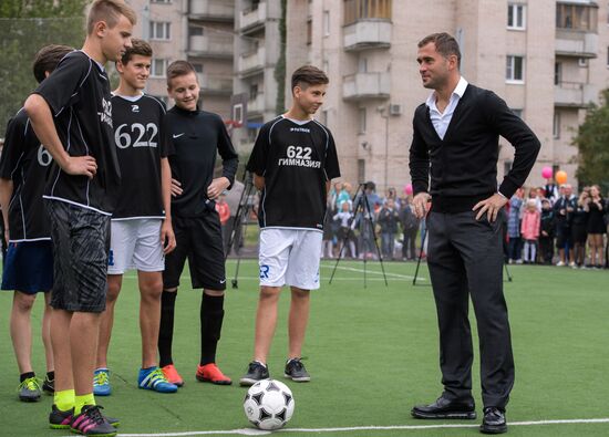 "Футбольный урок" прошел в Санкт-Петербурге
