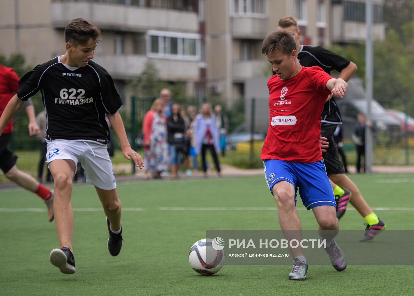 "Футбольный урок" прошел в Санкт-Петербурге