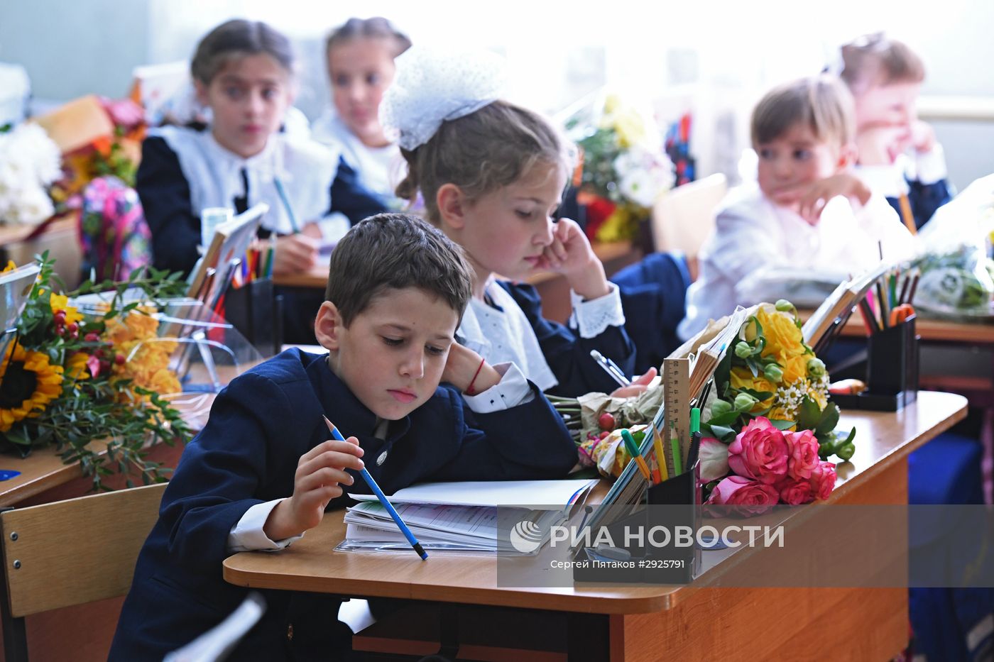 1 сентября в Православной Свято-Петровской школе в Москве