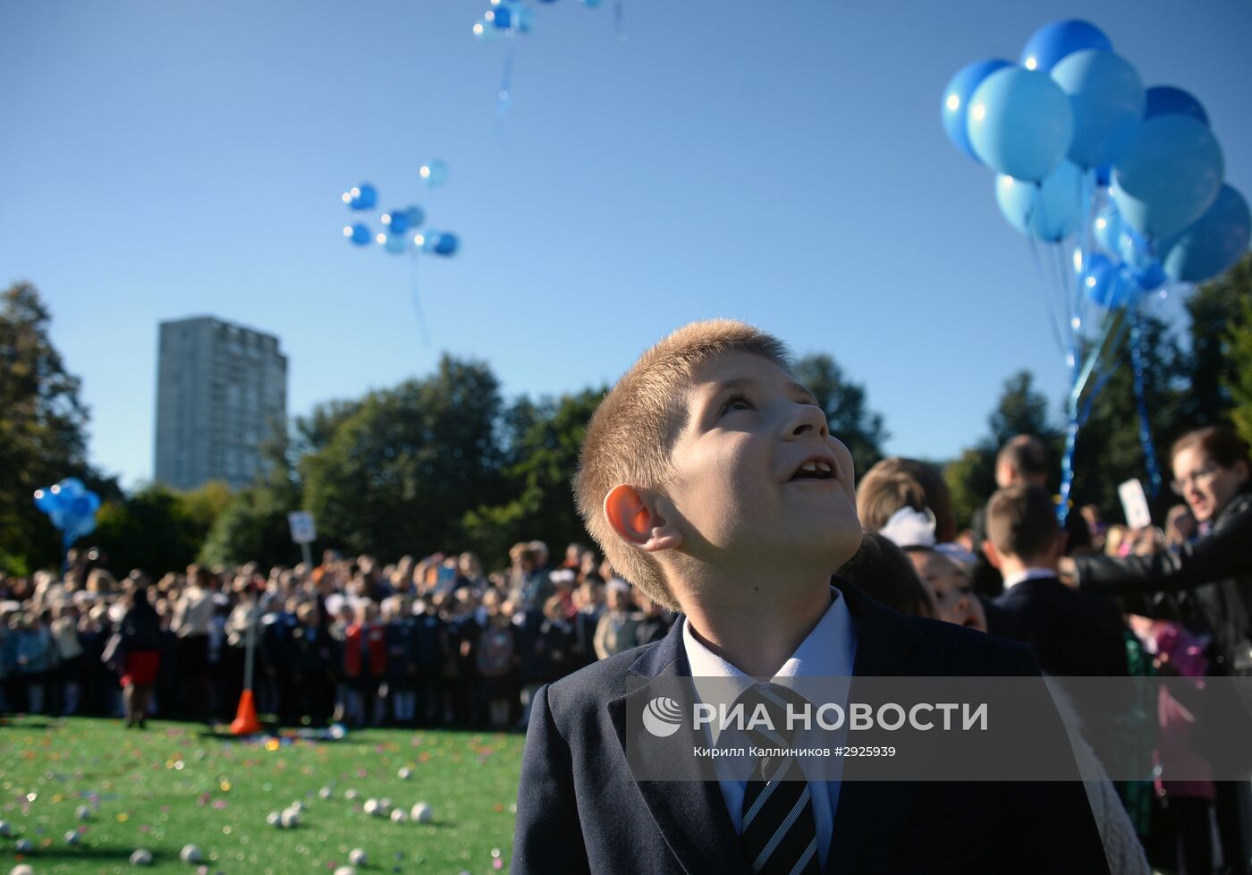 Начало учебного года в школах России