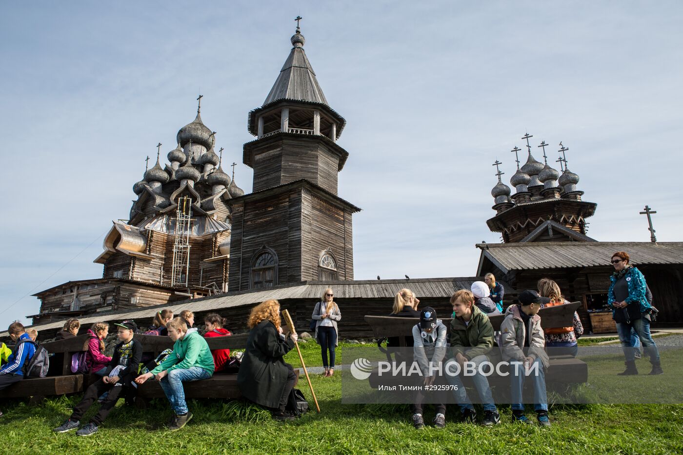 День знаний на острове Кижи