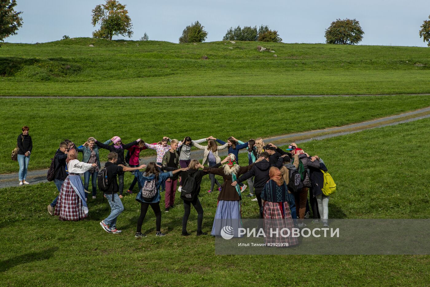 День знаний на острове Кижи