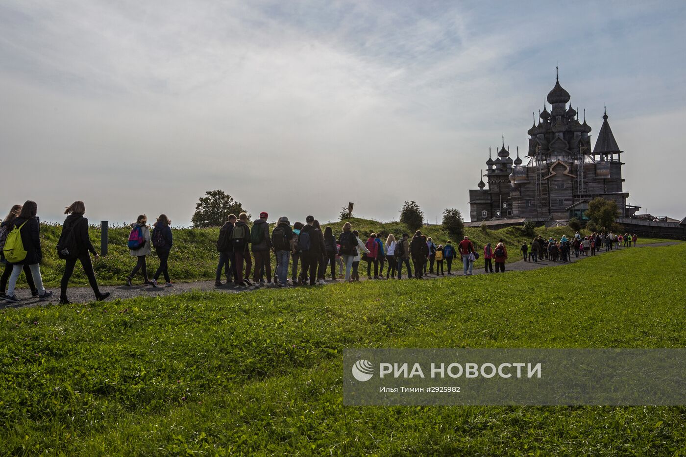 День знаний на острове Кижи