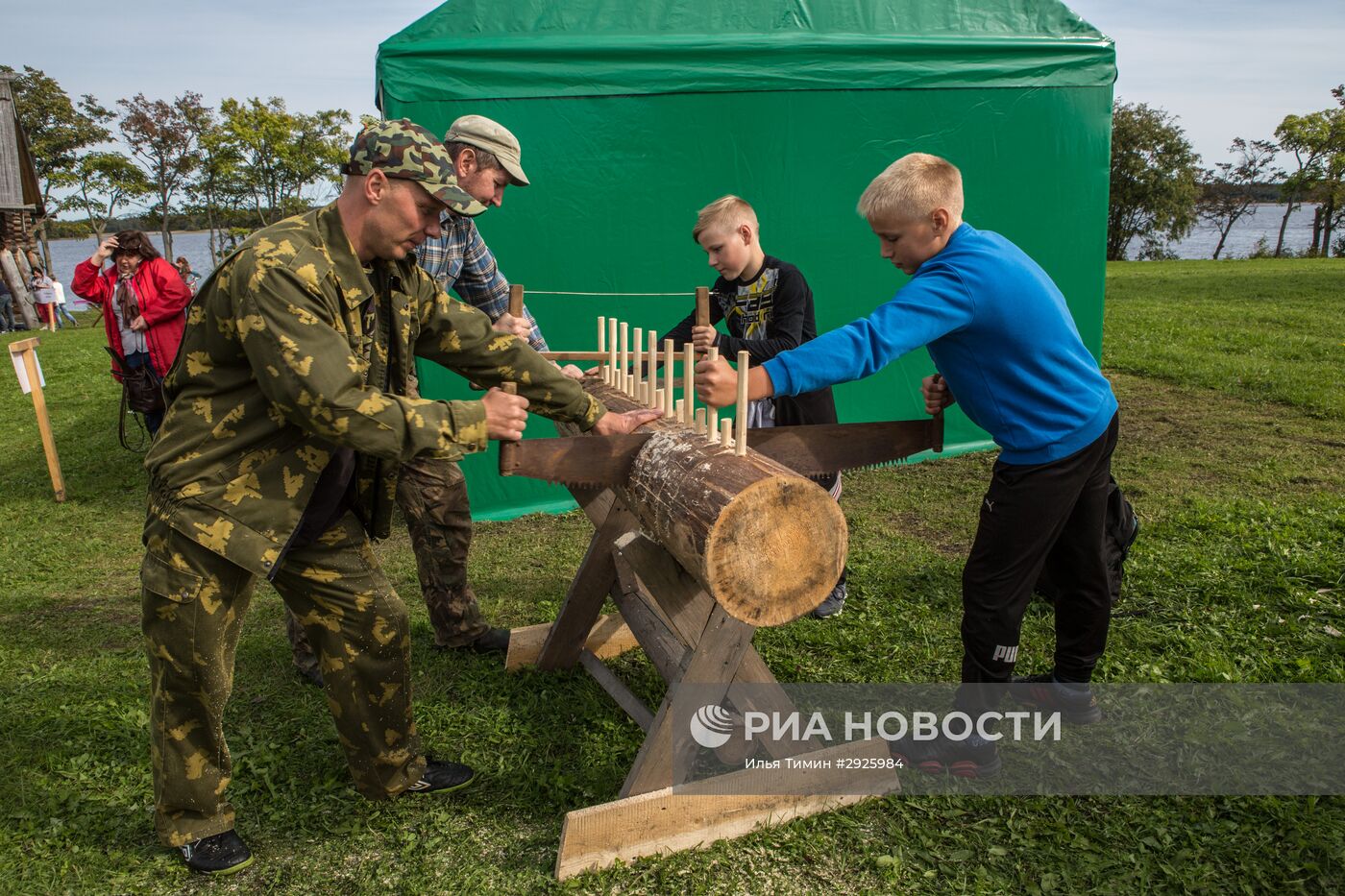 День знаний на острове Кижи