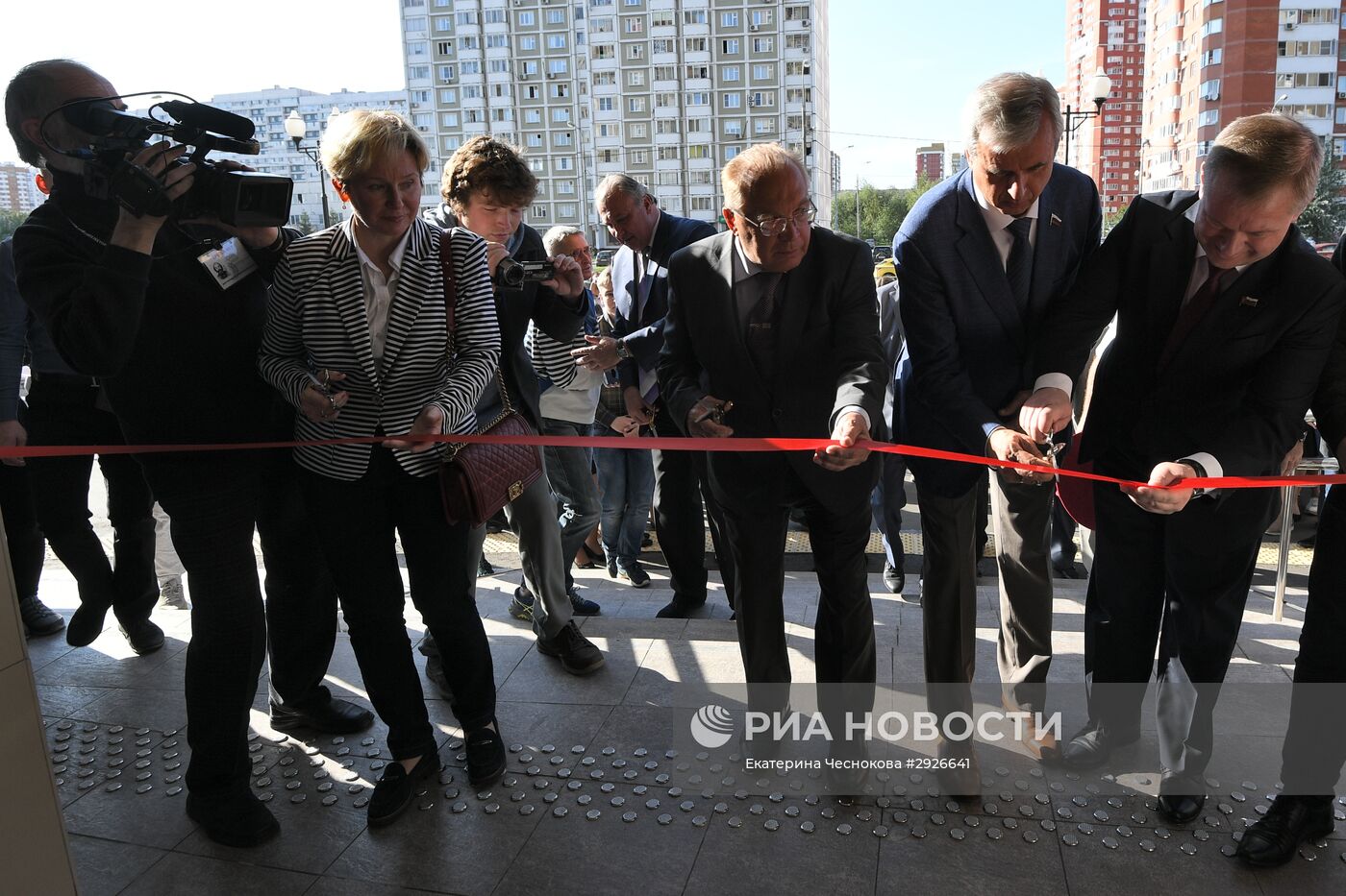 Открытие нового общежития МГУ