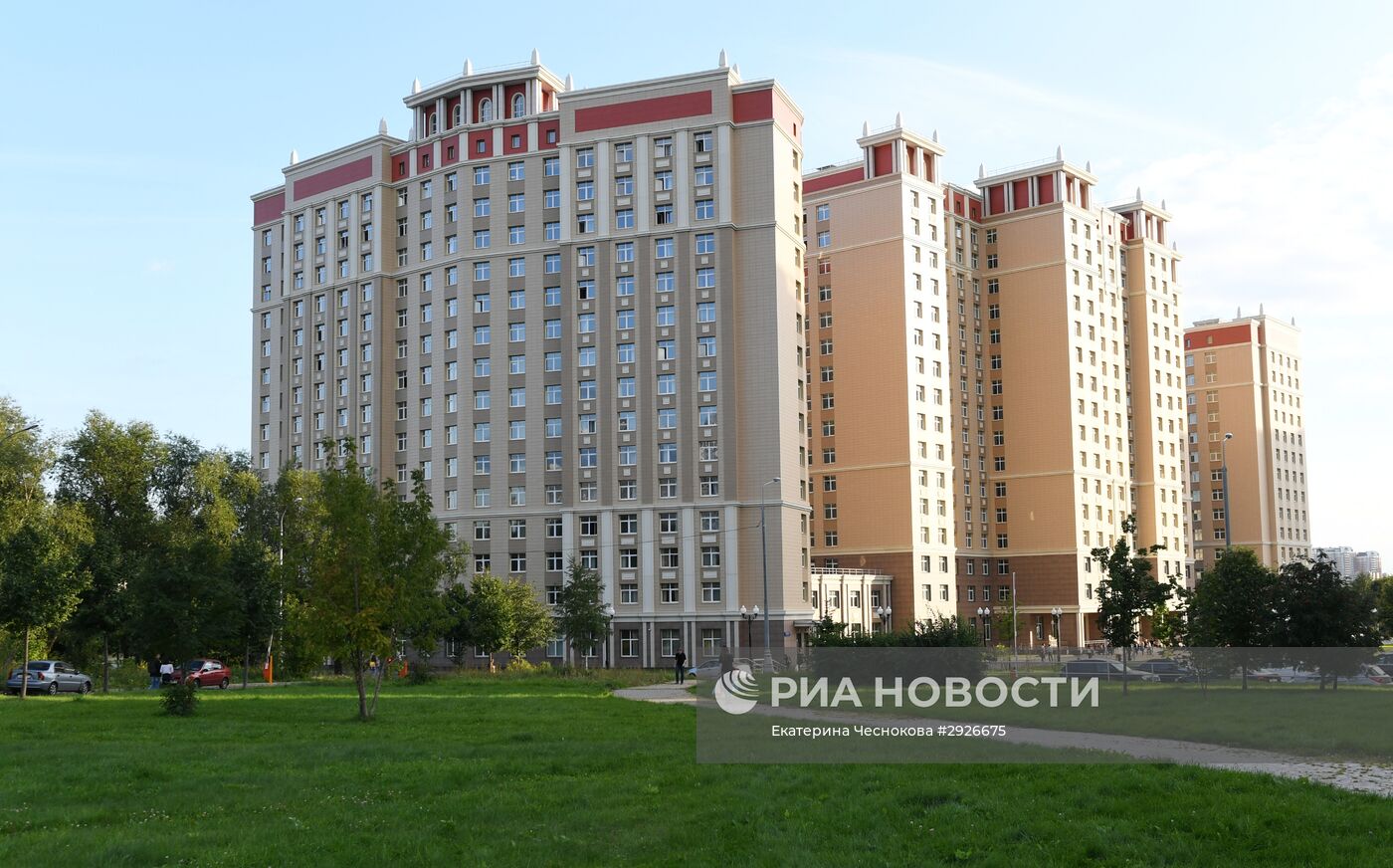 Открытие нового общежития МГУ