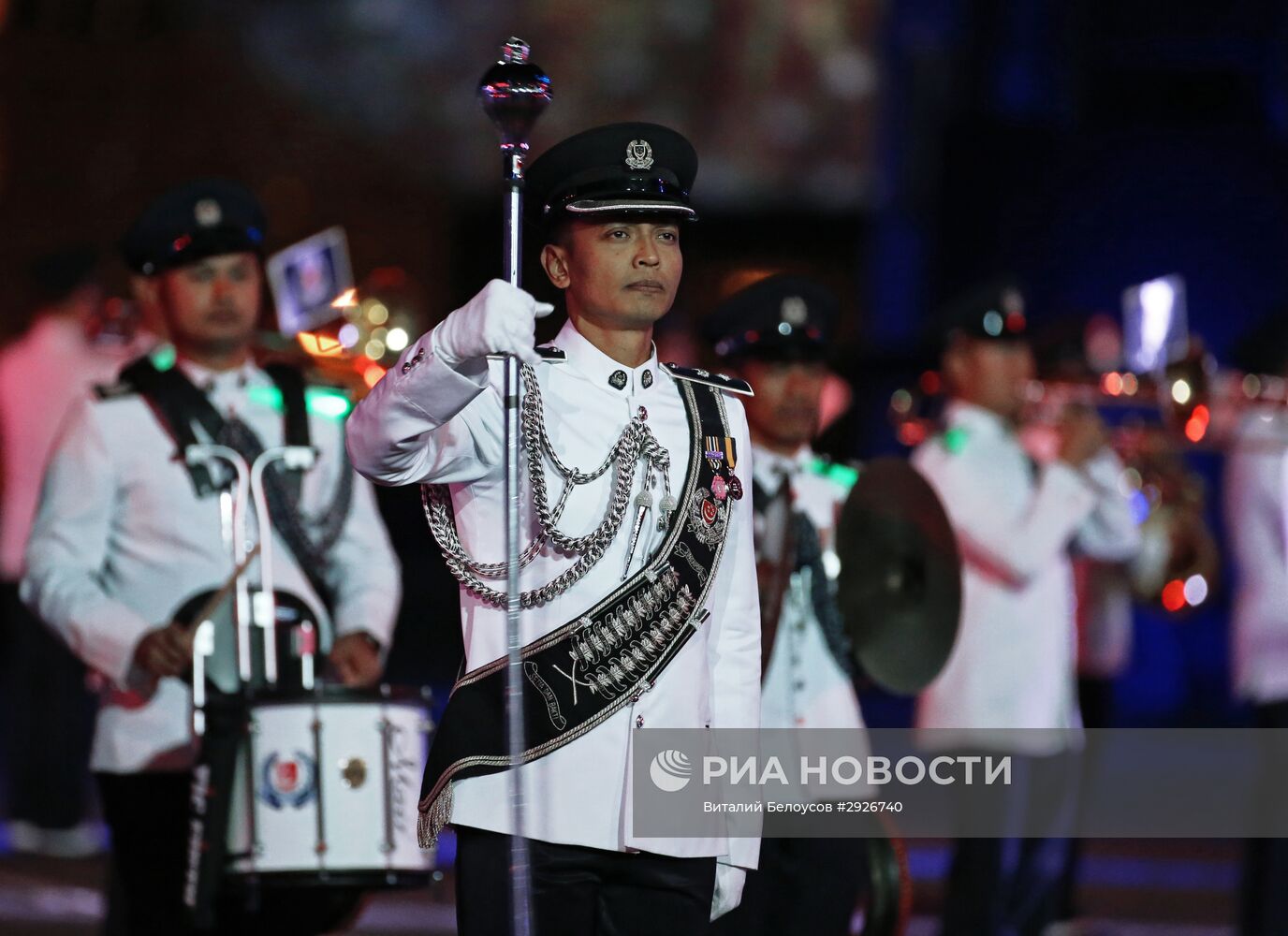 Продолжается Международный военно-музыкальный фестиваль "Спасская Башня - 2016"