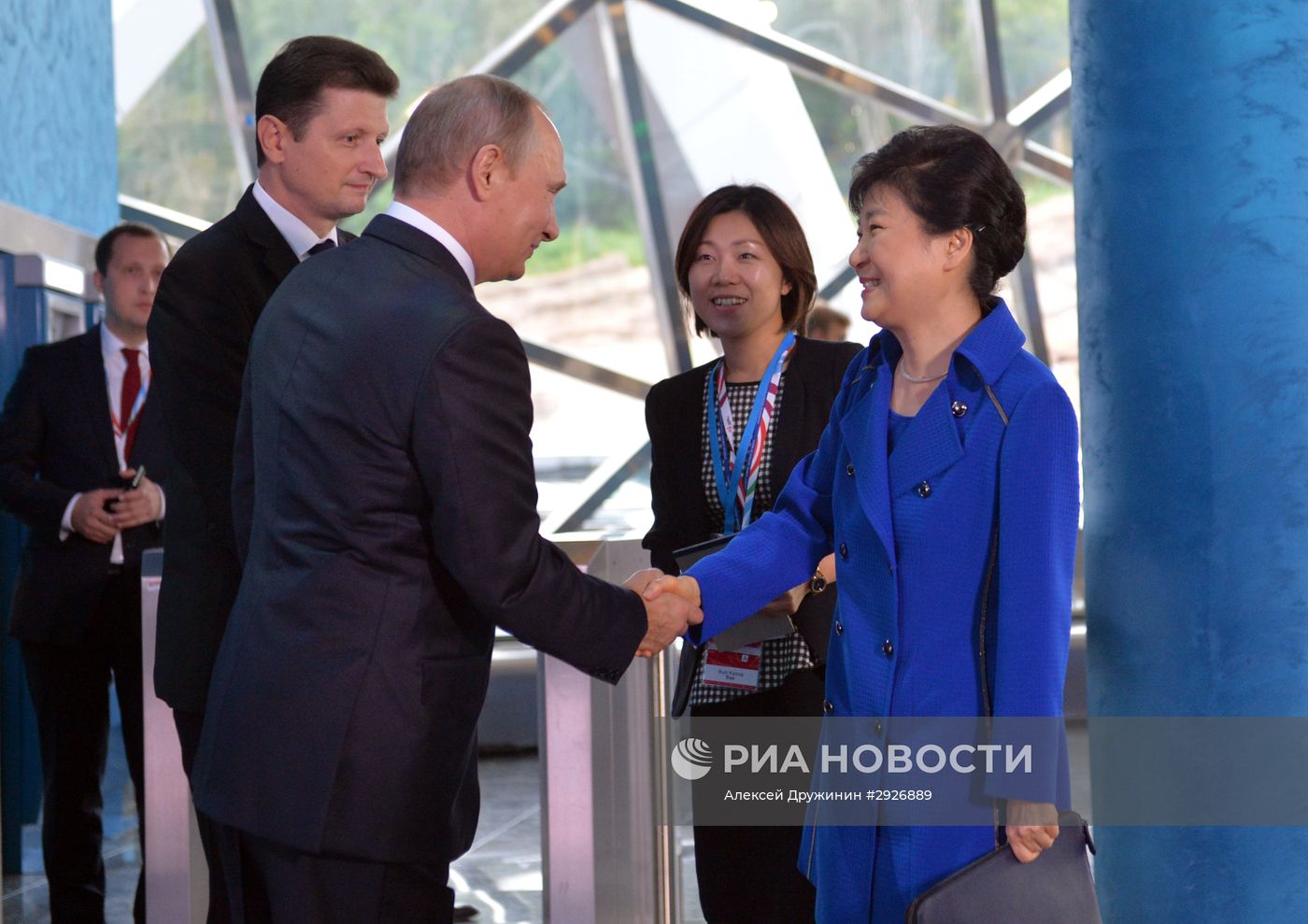 Рабочая поездка президента РФ В. Путина в Дальневосточный федеральный округ