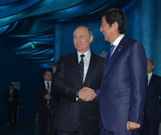 Рабочая поездка президента РФ В. Путина в Дальневосточный федеральный округ