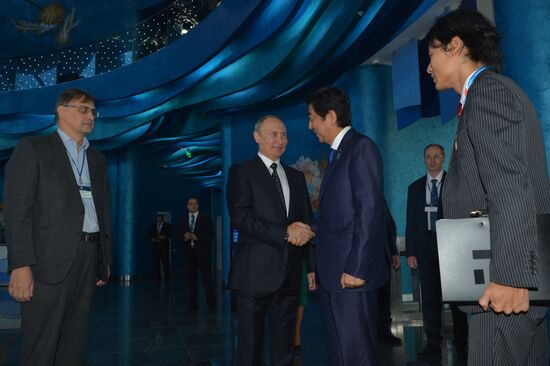 Рабочая поездка президента РФ В. Путина в Дальневосточный федеральный округ