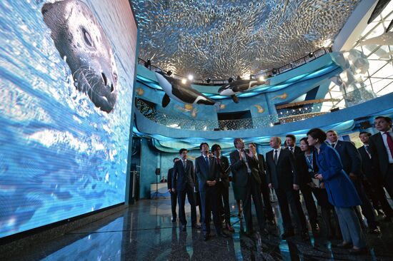 Рабочая поездка президента РФ В. Путина в Дальневосточный федеральный округ