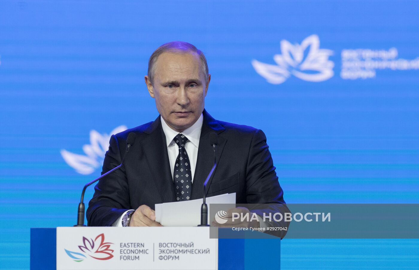 Рабочая поездка президента РФ В. Путина в Дальневосточный федеральный округ