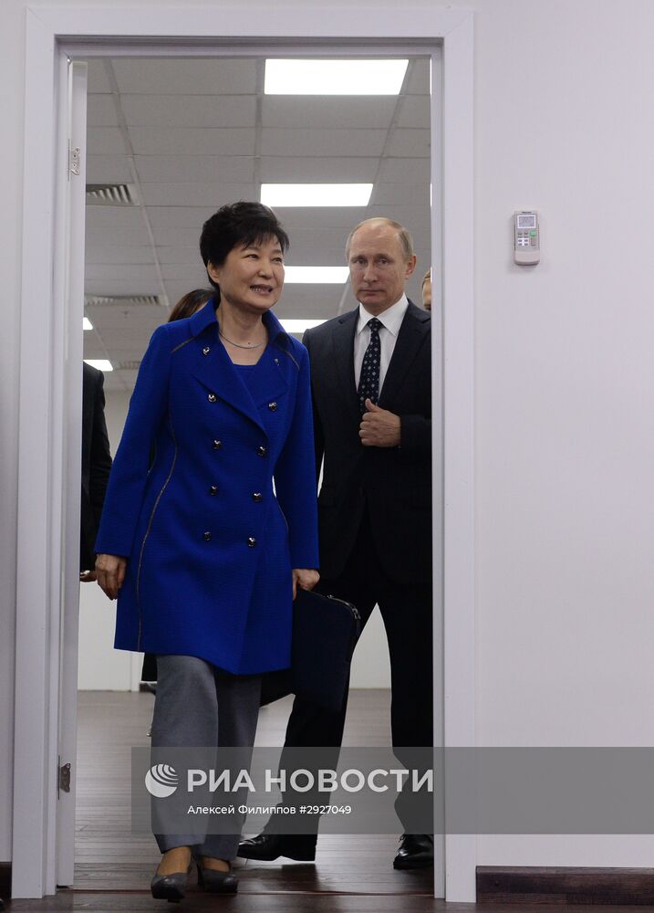 Рабочая поездка президента РФ В. Путина в Дальневосточный федеральный округ