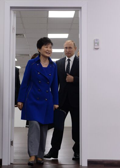 Рабочая поездка президента РФ В. Путина в Дальневосточный федеральный округ