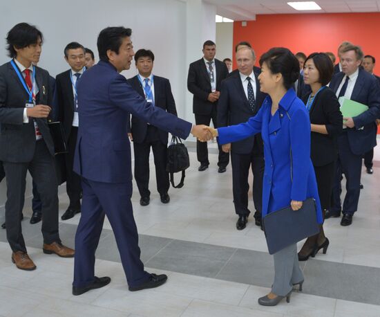 Рабочая поездка президента РФ В. Путина в Дальневосточный федеральный округ