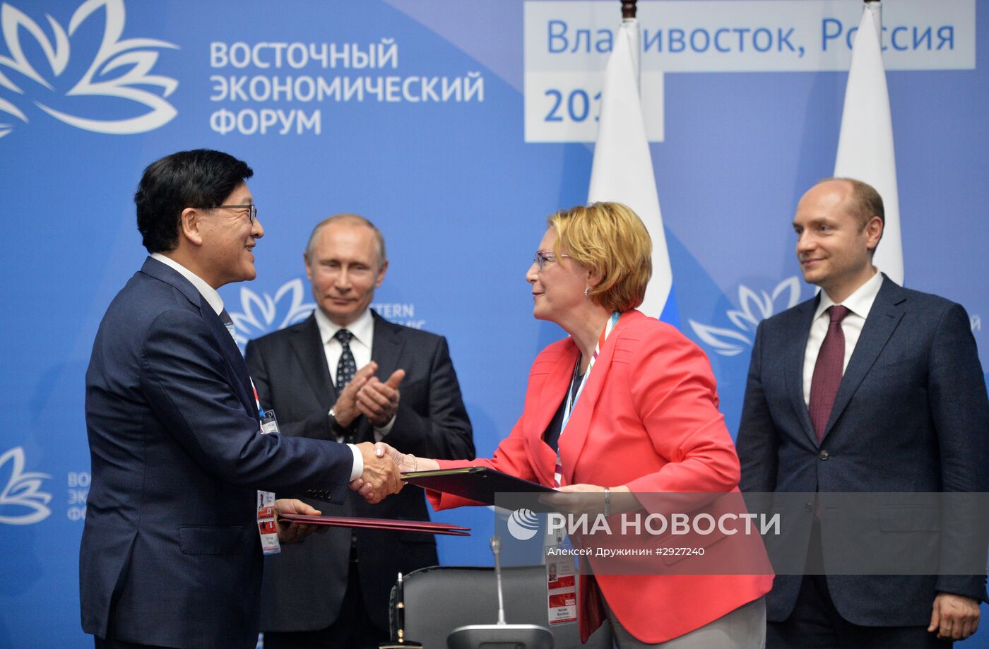 Рабочая поездка президента РФ В. Путина в Дальневосточный федеральный округ