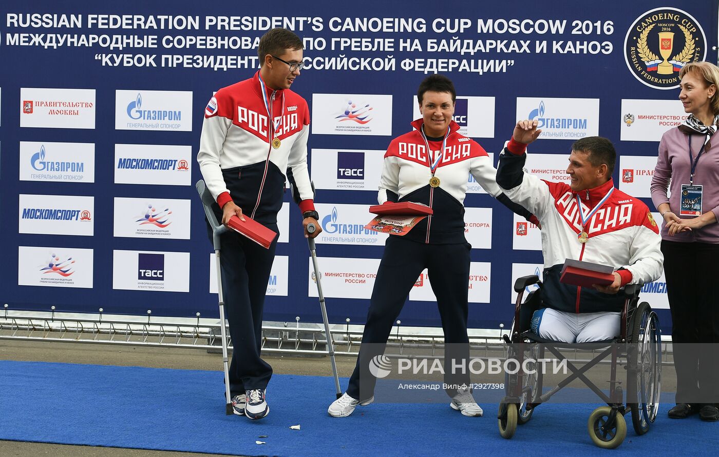 Фестиваль паралимпийского спорта России. Гребля на байдарках и каноэ