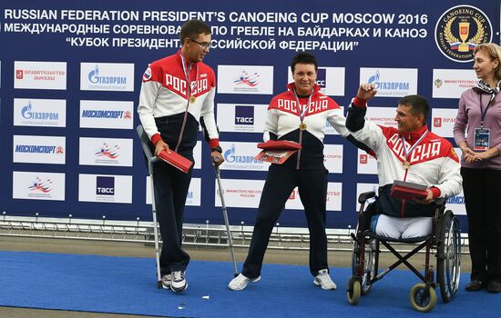 Фестиваль паралимпийского спорта России. Гребля на байдарках и каноэ