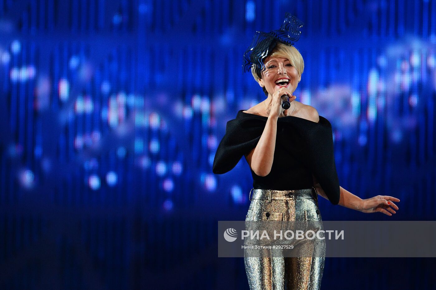 Открытие Международного конкурса молодых исполнителей "Новая волна 2016"