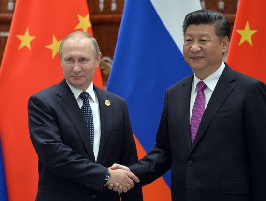 Визит президента РФ В. Путина в Китай. День второй