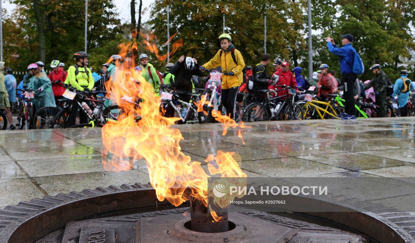 Велопробег "Тур де Кранц" в Калининграде
