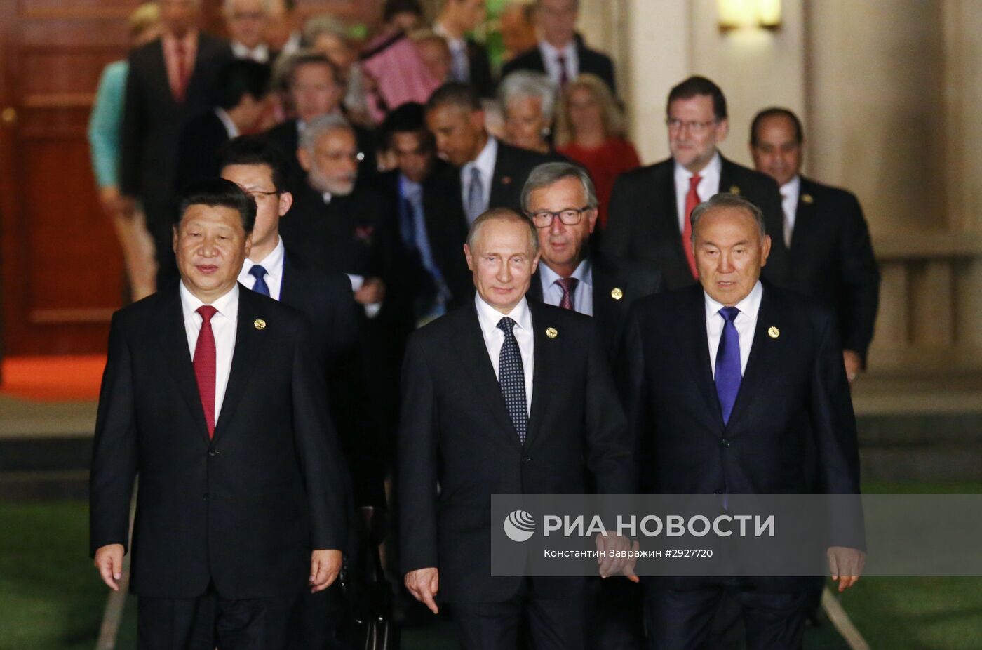 Визит президента РФ В. Путина в Китай. День второй