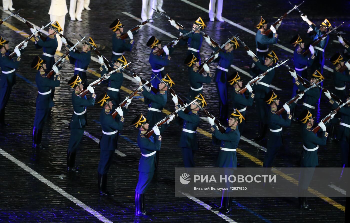 Закрытие международного фестиваля "Спасская Башня - 2016"