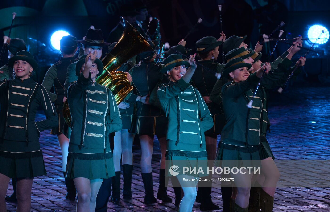Закрытие международного фестиваля "Спасская Башня - 2016"