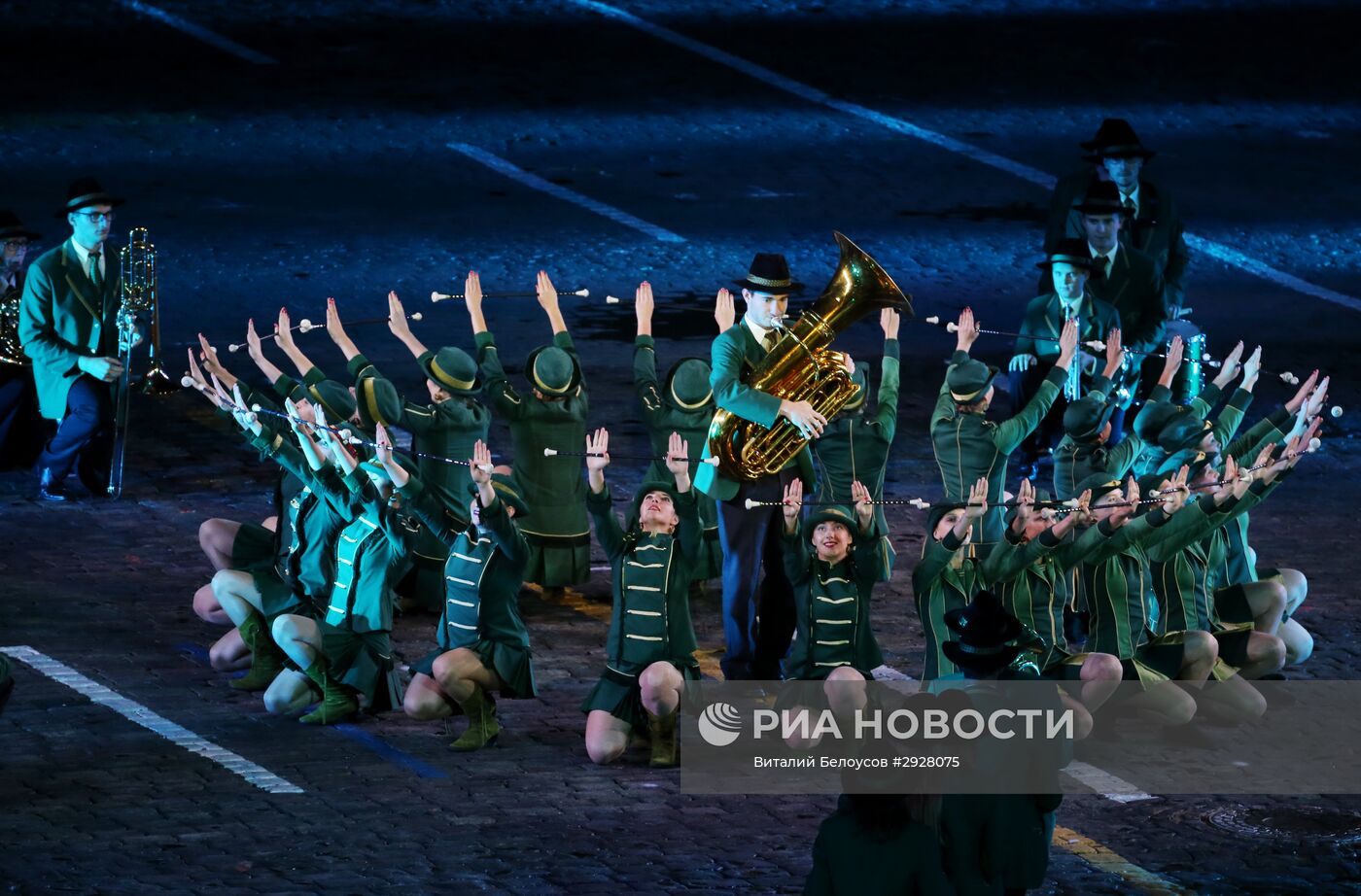 Закрытие международного фестиваля "Спасская Башня - 2016"