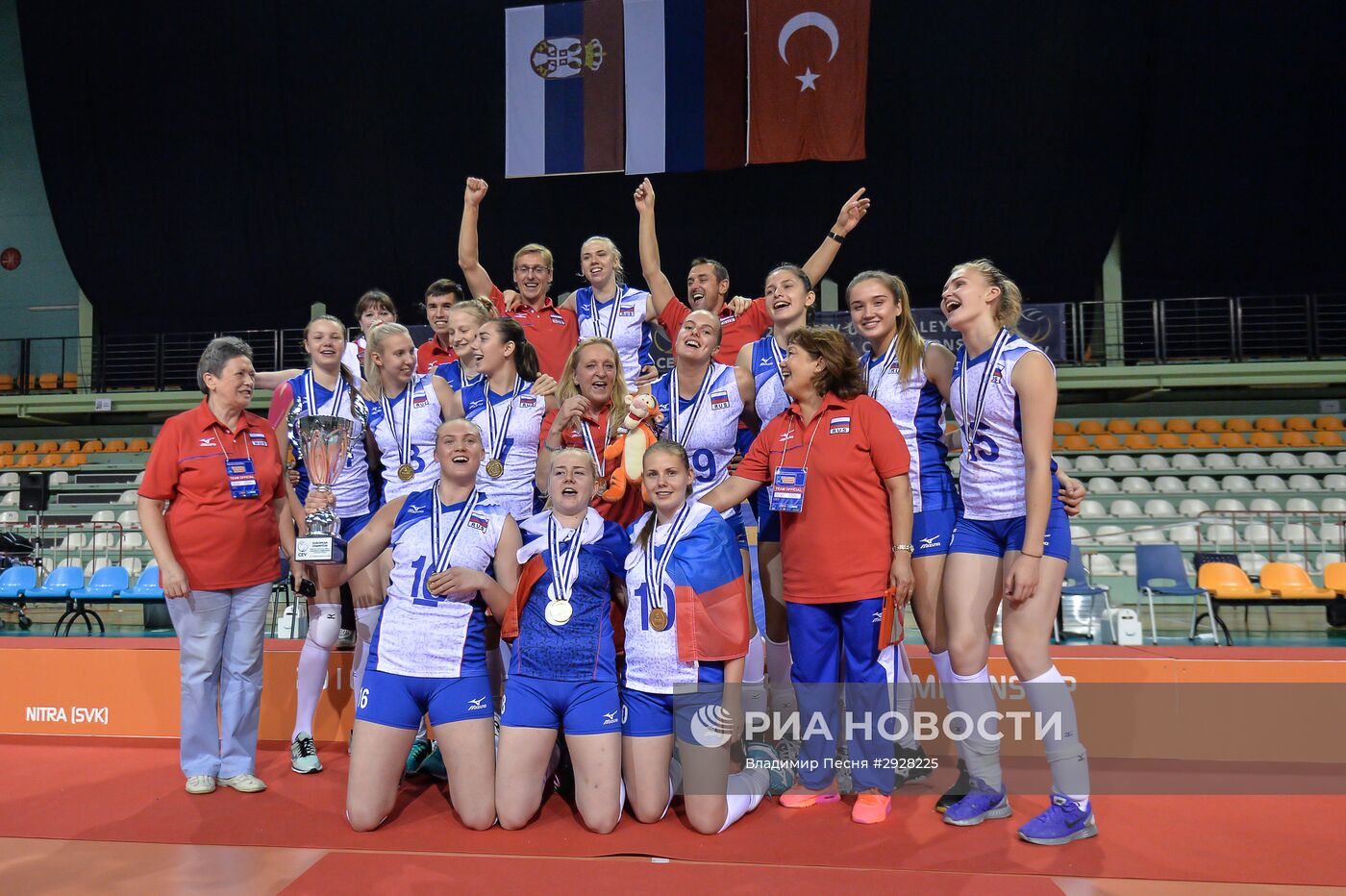 Волейбол. Чемпионат Европы. Женщины до 19 лет. Финал