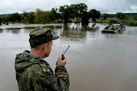 Последствия наводнения в Приморском крае