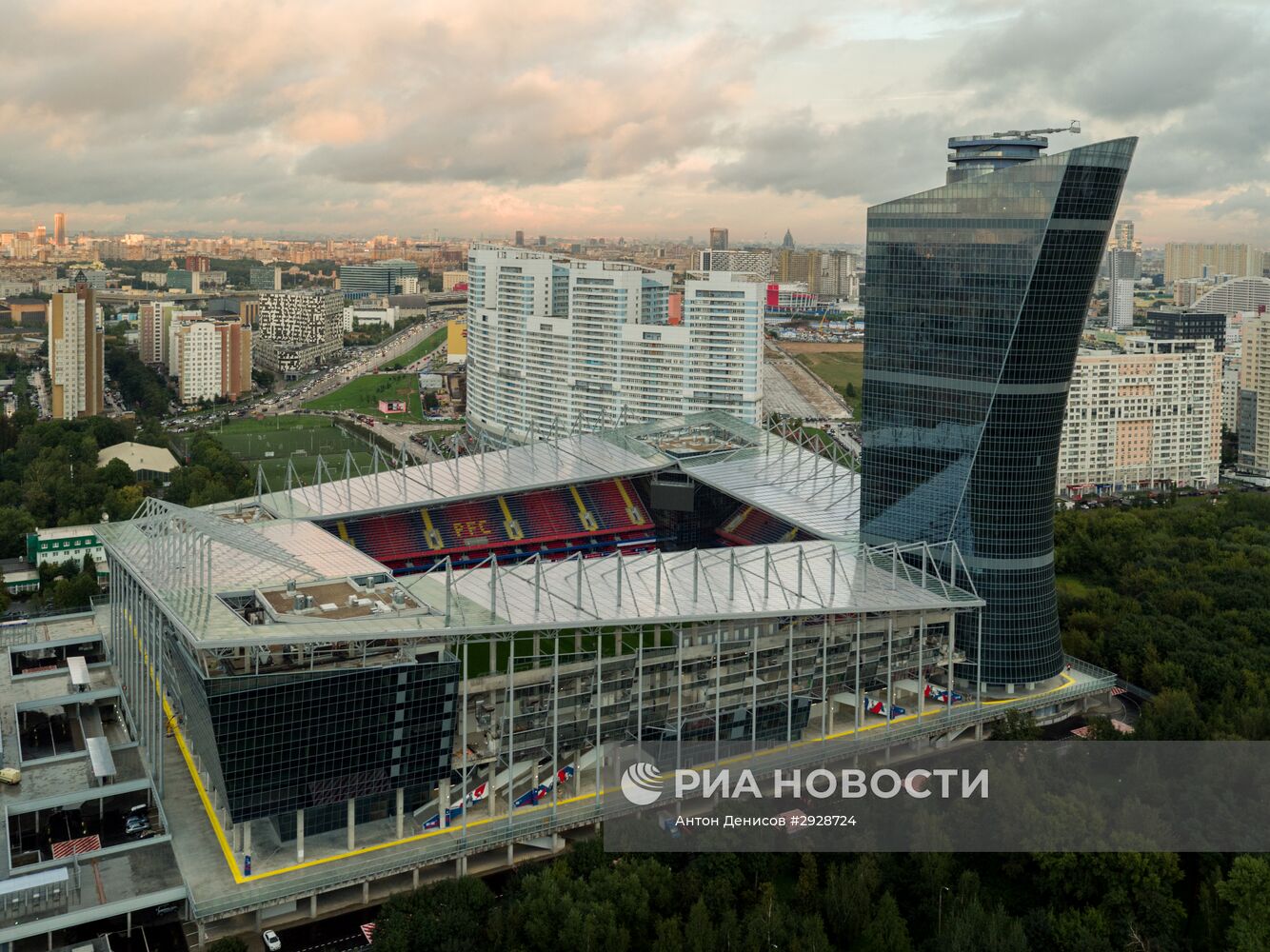 Арена ЦСКА готовится к открытию