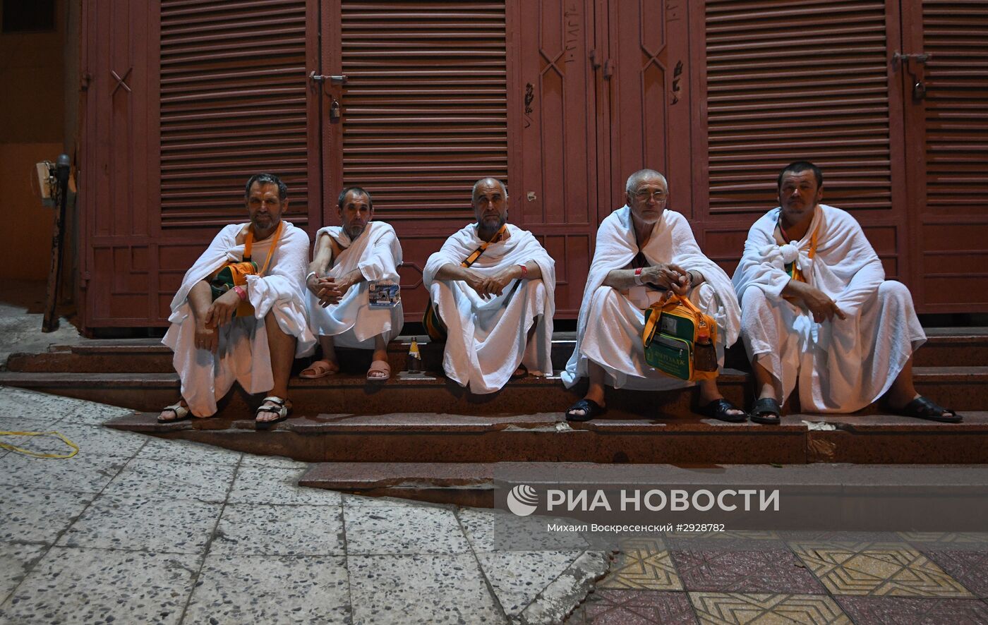 Паломники в Мекке