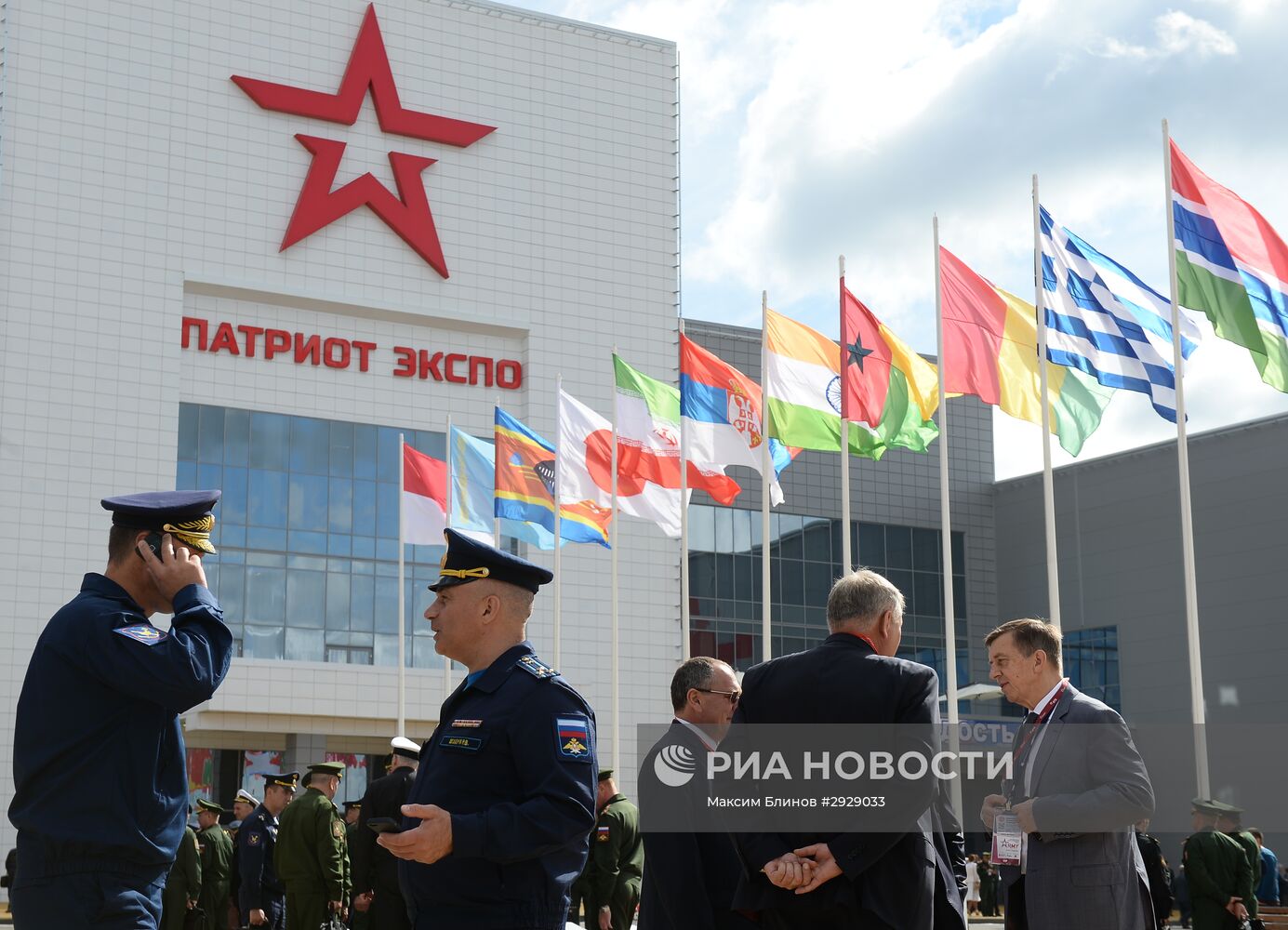 Открытие Международного военно-технического форума "АРМИЯ-2016"