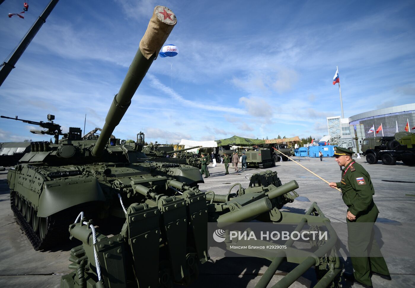 Открытие Международного военно-технического форума "АРМИЯ-2016"