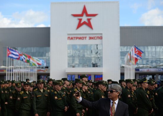 Открытие Международного военно-технического форума "АРМИЯ-2016"