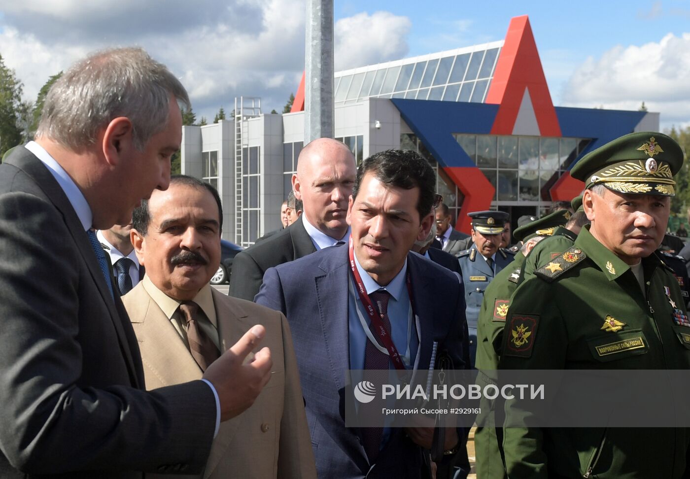 Открытие Международного военно-технического форума "АРМИЯ-2016"