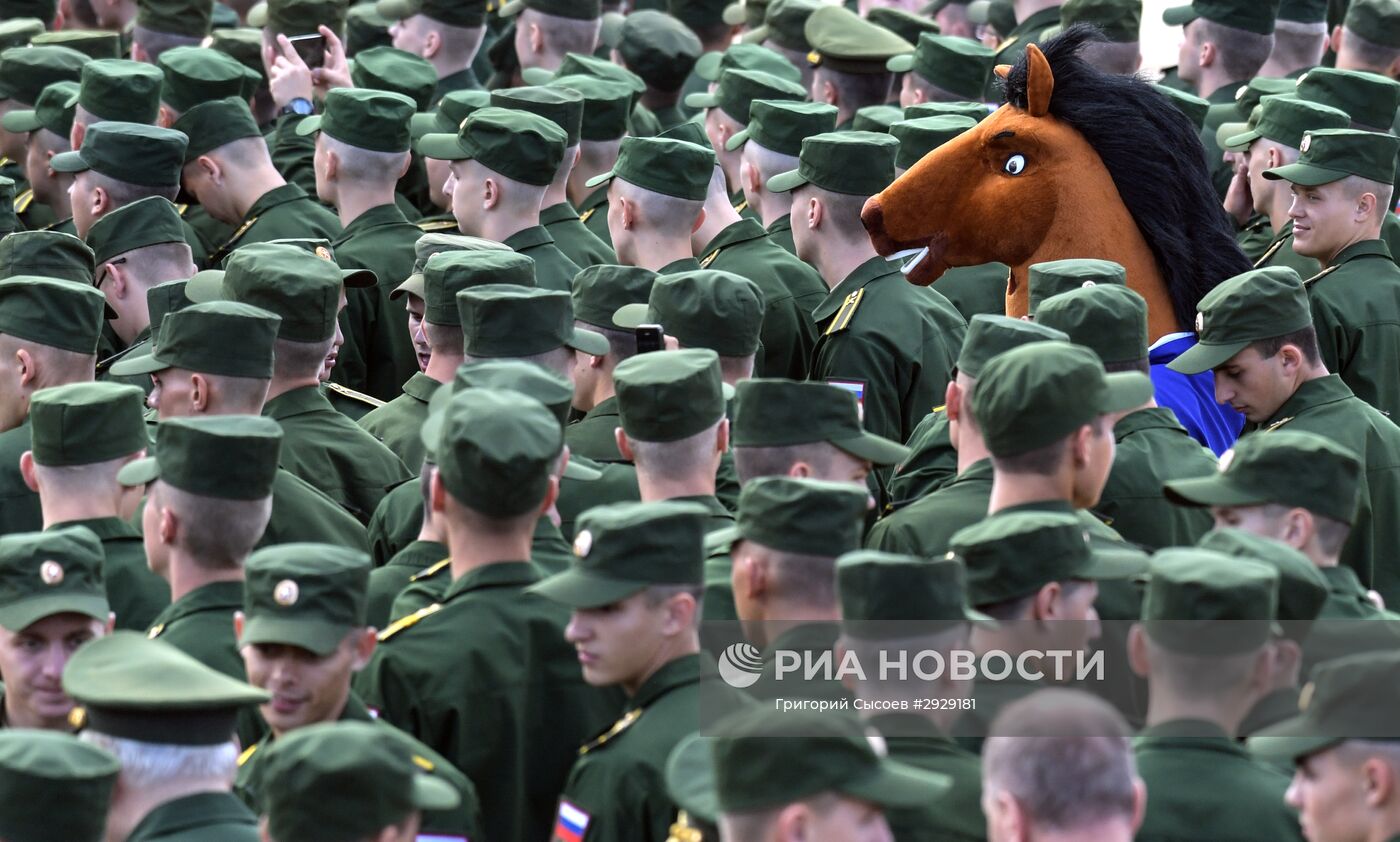 Открытие Международного военно-технического форума "АРМИЯ-2016"