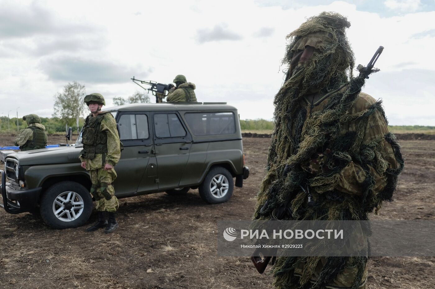 Военные учения в Самаре