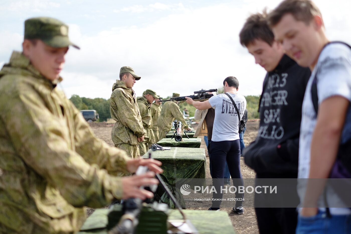 Военные учения в Самаре